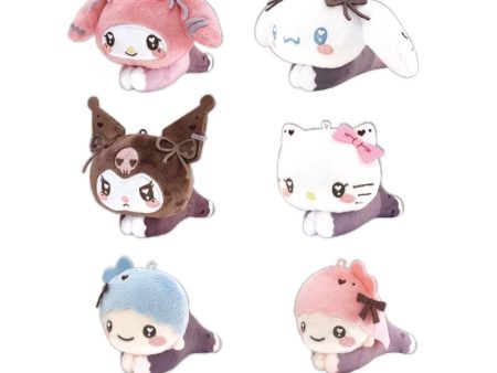 Sanrio Characters Hugchara Collection 4 Complete Set Box Mascot Plush JAPAN Online