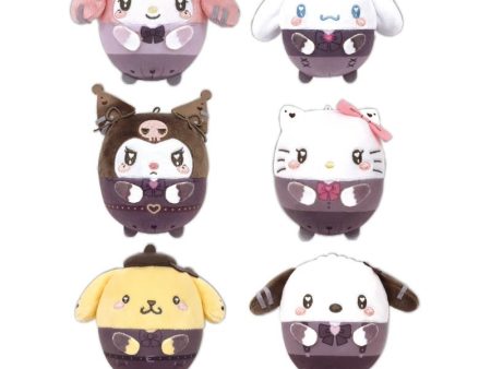 Sanrio Characters Fuwakororin 4 Complete Set Box Mascot Plush JAPAN OFFICIAL Discount