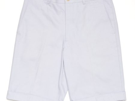 COMME DES GARCONS Homme Plug Light Blue Twill Cotton Shorts Size L Japan Hot on Sale