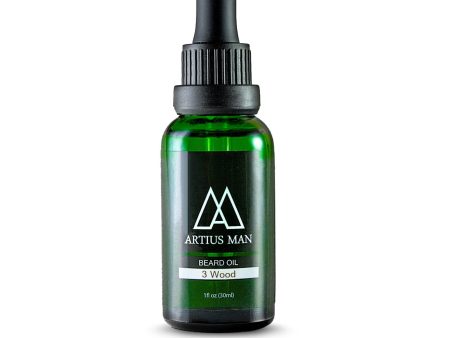 3 Wood Beard Oil with Hinoki, Oud, and Neroli For Cheap