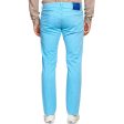 JACOB COHEN J688 Comfort Vintage Light Blue Cotton Stretch Slim Fit Jeans Pants US 33 Hot on Sale