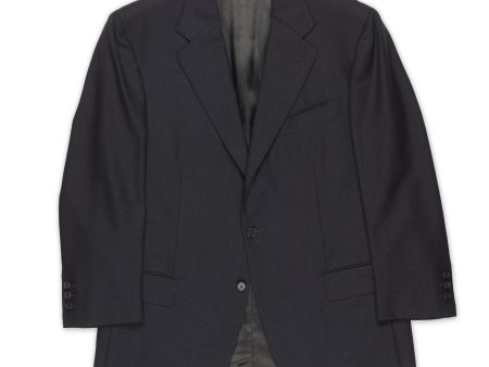 CASTANGIA 1850 Charcoal Gray Wool-Cashmere Jacket EU 54 NEW US 44 For Cheap