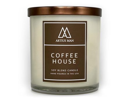 Coffee Scented Candle With Hints Of Vanilla & Hazelnut Online