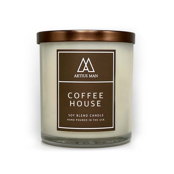 Coffee Scented Candle With Hints Of Vanilla & Hazelnut Online