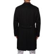 KITON Napoli Handmade Black Cashmere Vicuna Peru DB Coat Overcoat NEW For Cheap