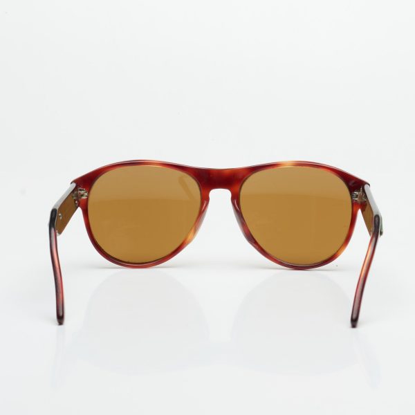 Vintage LE CLUB Tortoise Aviator Sunglasses with Case Made in Italy Online now