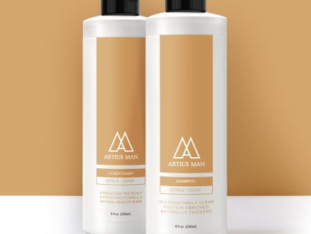 Shampoo & Conditioner Set - Citrus Cedar For Cheap