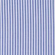 BESPOKE ATHENS Handmade Blue Striped Cotton Poplin Dress Shirt NEW Fashion