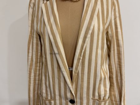 LINEN LONG BLAZER For Cheap