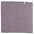 VANNUCCI Milano Handmade Purple Dot Cotton Pocket Square NEW 33cm x 32cm Online now