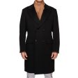 KITON Napoli Handmade Black Cashmere Vicuna Peru DB Coat Overcoat NEW For Cheap