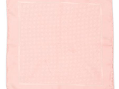 VANNUCCI Milano Handmade Pink Dot Silk Pocket Square NEW 31cm x 31cm Cheap