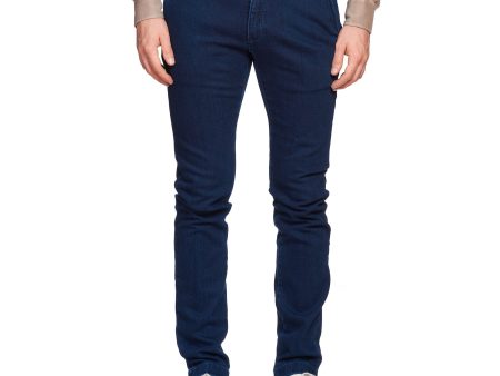 JACOB COHEN Academy Bobby Indigo Blue Denim Slim Fit Jeans NEW US 31 Hot on Sale