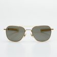 Vintage AMERICAN OPTICAL AO 57 Command Gold Aviator Pilot 1960s Sunglasses Sale