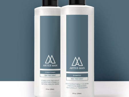 Shampoo & Conditioner Set - Tea Tree Mint Sale