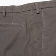 INCOTEX (Slowear) Gray Cotton Stretch Pants NEW Slim Fit Online Hot Sale