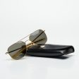 Vintage AMERICAN OPTICAL AO 57 Command Gold Aviator Pilot 1960s Sunglasses Sale