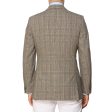 Angelo Blasi s ABLA for VANNUCCI Gray Prince of Wales Wool Jacket EU 48 US 38 Hot on Sale