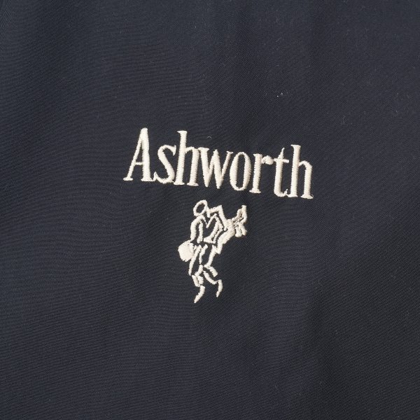 ASHWORTH Weather Systems Water & Wind Resistant Golf Pullover Jacket Size M on Sale