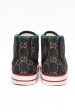 GUCCI Black Tennis 1977 High- Top Sneakers GG Canvas 39.5 Online now