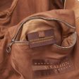 SERAPHIN Tan Lamb Leather Unlined Bomber Flight Jacket FR 50 US M Sale