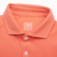 FEDELI  Tommy  Salmon Cotton Short Sleeve Pique Polo Shirt 50 NEW US M Sale