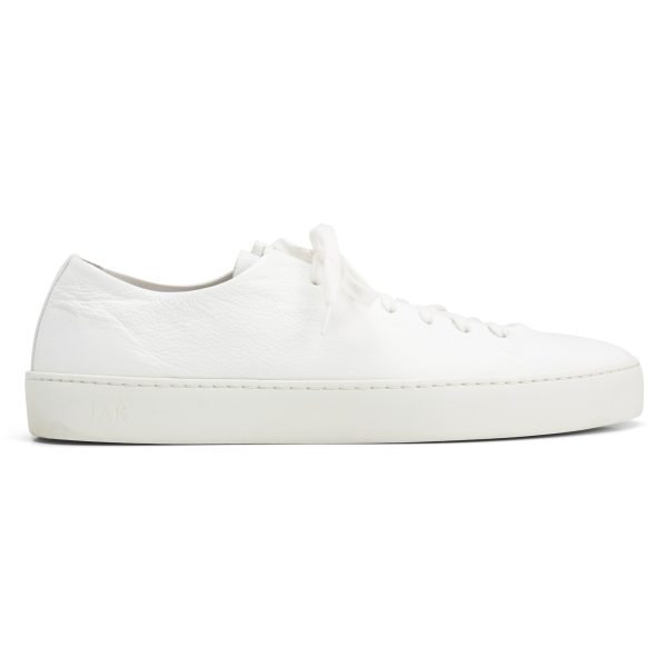 JAK  Atom  All White Full Grain Calf Leather Low-Top Sneaker Shoes EU 42 US 9 Online now