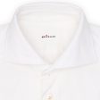 KITON Napoli Handmade White Oxford Cotton Dress Shirt EU 39 NEW US 15.5 Online Sale