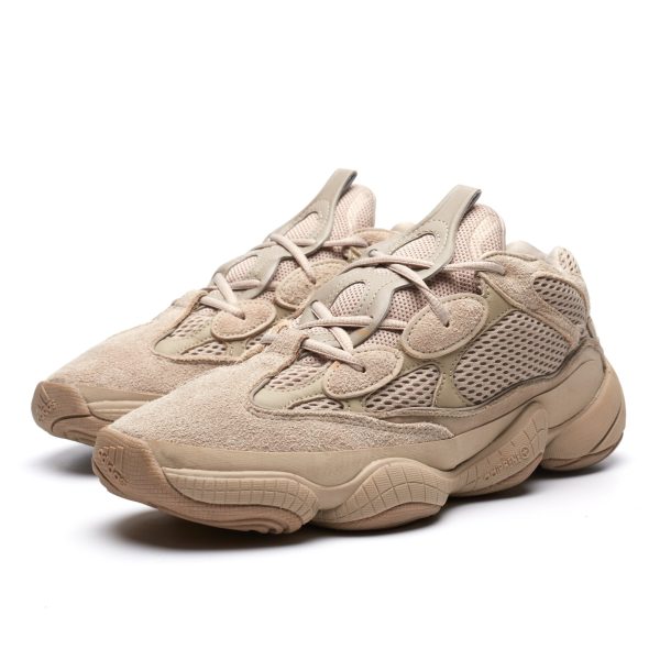 ADIDAS YEEZY 500 Light Taupe Sneakers UK 10 US 10.5 NEW Fashion