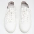 JAK  Atom  All White Full Grain Calf Leather Low-Top Sneaker Shoes EU 42 US 9 Online now