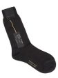 ALTO Milano Fumo Cotton Knit Mid Calf Length Socks Discount