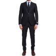 CANALI 1934 Dark Gray Travel Wool-Mohair 3 Piece Suit EU 50 US 40 Slim Fit For Sale