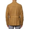 BERLUTI Paris Beige Calfskin Leather Unlined Field Jacket EU 50 NEW US M Supply