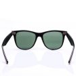 Vintage B&L RAY BAN Wayfarer II W0492 Copper Red Black Sunglasses Street Neat Hot on Sale