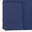 BARBA Napoli Handmade Solid Navy Blue Stretch Shirt EU 38 NEW US 15 For Sale