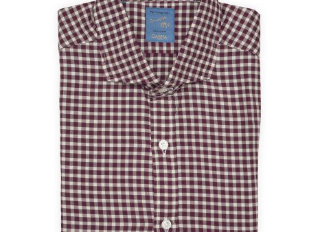 BARBA Napoli Dandylife  Vintage  Gingham Check Cotton Shirt EU 40 NEW US 15.75 Fashion