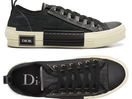 DIOR B23 Black Low-Top Sneaker Shoes EU 40 US 7 Online Hot Sale