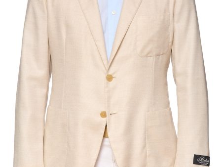 BELVEST 50th Anniversary Tan Cashmere-Silk Jacket Blazer 52 NEW US 40 For Cheap