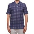 SARTORIO Napoli by KITON Navy Blue Spotted Cotton Pique Short Sleeve Polo Shirt NEW on Sale