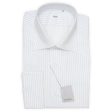 BARBA Handmade Striped Cotton-Linen French Cuff Dress Shirt EU 44 NEW US 17.5 Online Sale