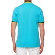 FEDELI  Mario  Light Blue Cotton Short Sleeve Pique Polo Shirt EU 50 NEW US M Supply