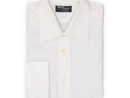 FENICIA for Vannucci White Royal Oxford Cotton Dress Shirt EU 40 NEW US 15.75 Discount