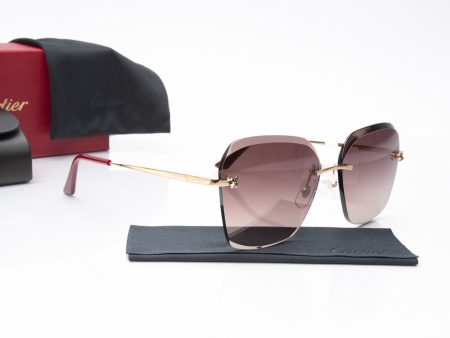 CARTIER Panthere de Cartier Sunglasses (New) Online Sale