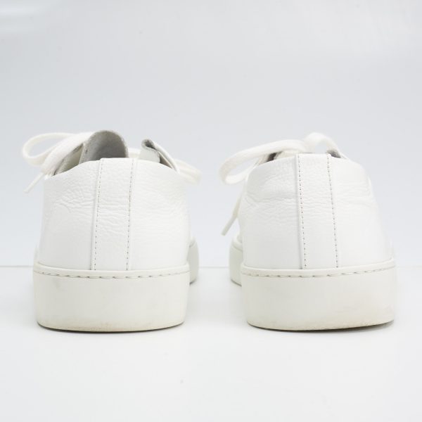 JAK  Atom  All White Full Grain Calf Leather Low-Top Sneaker Shoes EU 42 US 9 Online now