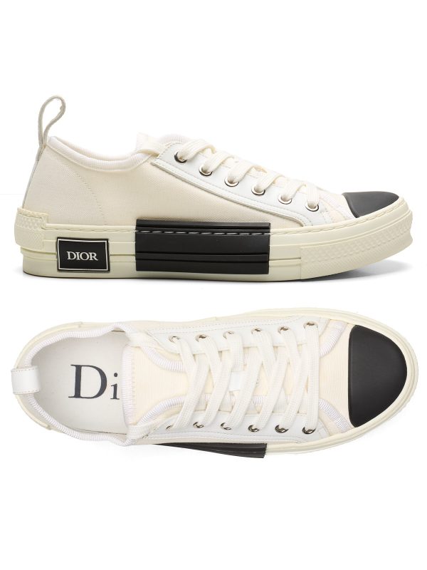 DIOR B23 White Low-Top Sneaker Shoes EU 40 US 7 Discount