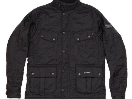 BARBOUR International Black Quilted Ariel Polarquilt Jacket Boys Size XL Online now