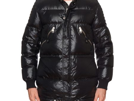 DIOR Homme Lumiere Du Nord Black Goose Down Puffer Jacket EU 50 US M 8H 2008 Discount