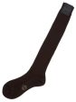 ALTO Milano Brown Cotton Knit Long Calf Length Socks on Sale