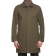 KITON KIRED  Emery  Olive Cotton Blend Trench Coat EU 50 US M Fashion