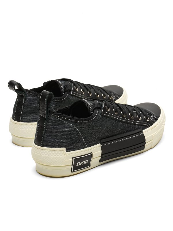 DIOR B23 Black Low-Top Sneaker Shoes EU 40 US 7 Online Hot Sale